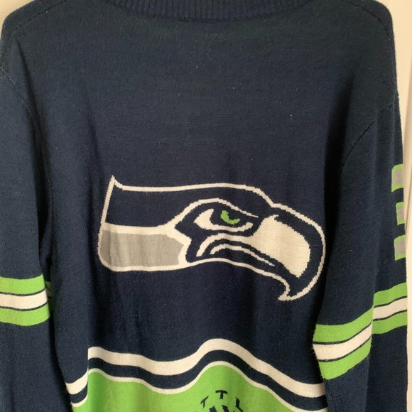 Seattle Seahawks NFL Team Apparel Sweater -XL - Picture 2 of 6